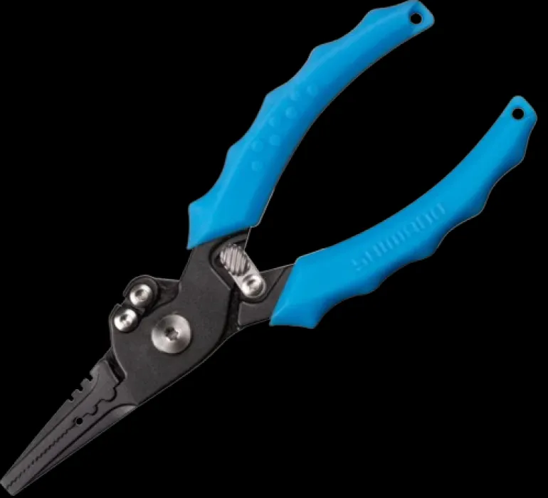 SHIMANO LONG NOSE PLIER WITH CUTTER - 6 INCH