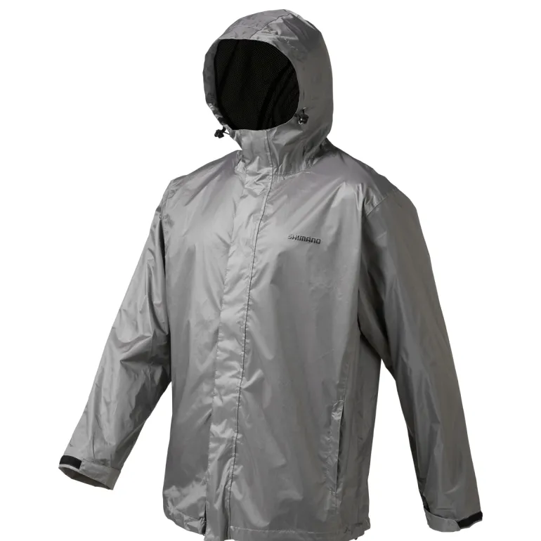 SHIMANO SPRAY JACKET CHARCOAL - FOLDABLE - Small