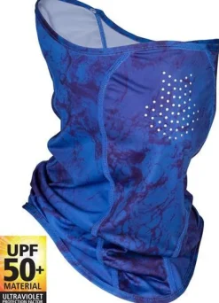 SHIMANO VENTED FACE GAITER FACE MASK SHIELD - Water Camo