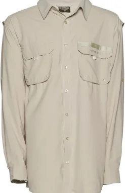 SHIMANO VENTED SHIRT OATMEAL - Small