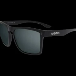 SPOTTERS PHANTOM GLASS POLARIZED SUNGLASSES - Matt Black - Carbon