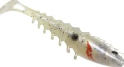 SQUIDGY PRAWN PADDLE TAIL LURE 110mm - Whitebait
