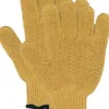 STM - COTTON / RUBBER GRIP LATTICE GLOVES