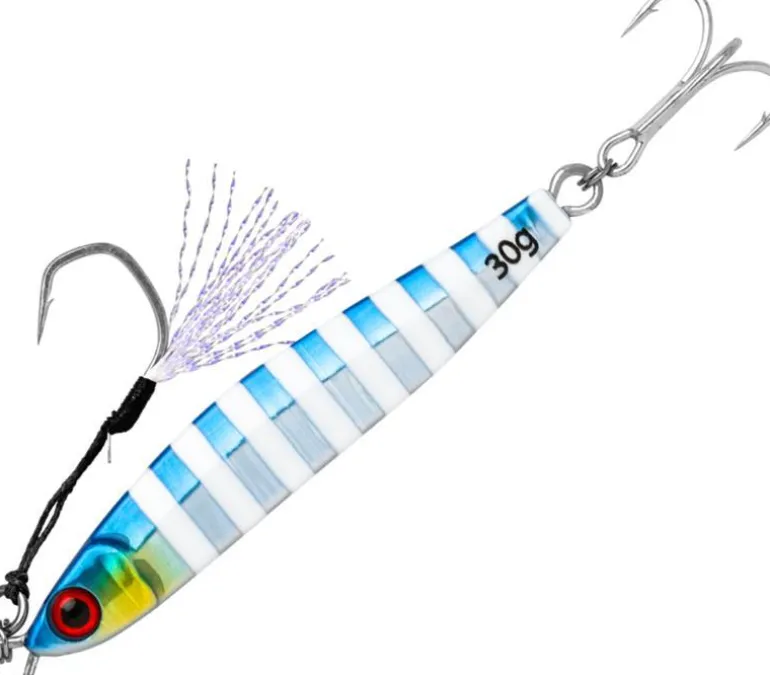 STORM GOMOKU TRICK METAL JIG LURE 30g - Zebra Glow Sardine