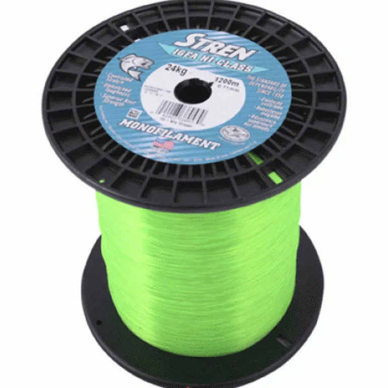 STREN IGFA CLASS MONO LINE 1200m HI VIS GREEN - 10kg