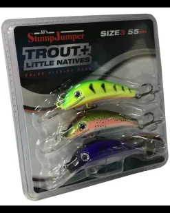 STUMPJUMPER TROUT + LITTLE NATIVES 3 LURE VALUE PACK Size 3 - 55mm