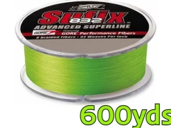SUFIX 832 BRAID LINE 600yds NEON LIME - 80lb