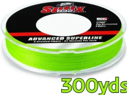 SUFIX 832 BRAID LINE 300yds NEON LIME - 6lb
