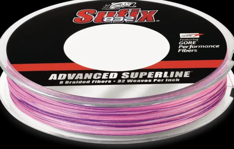 SUFIX 832 BRAID LINE 300yds PINK CAMO - 6lb