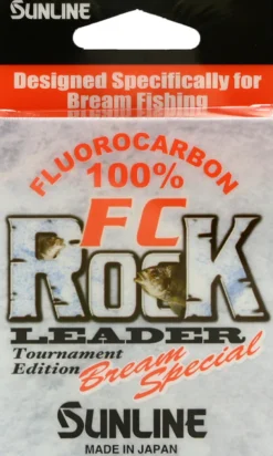 SUNLINE FC ROCK BREAM SPECIAL FLUOROCARBON LEADER LINE 50m - 2lb