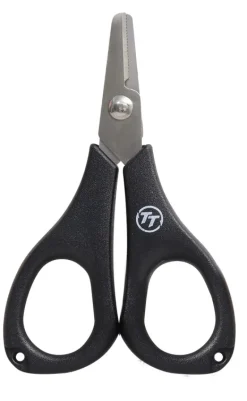 TACKLE TACTICS BRAID SCISSORS - 4 INCH - Black