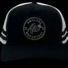 TEAM AW STRIPE TRUCKER - BLACK