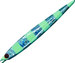 TODD EXPLORER LONG JIG LURE 180g - Chrome Zebra Glow