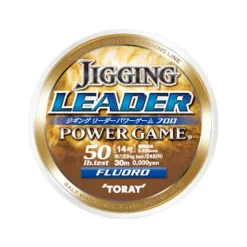 TORAY POWER GAME JIGGING FLUORO LEADER 50m - 25lb