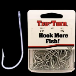 TRU TURN 711 FORGED PERMASTEEL CONE CUT HOOKS - 25 PACK 1