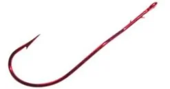 TRU TURN 063 WORM RED HOOKS - 25 PACK 6