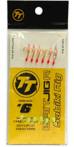 TT BAITJIGR SABIKI RIG FLASHER - 10