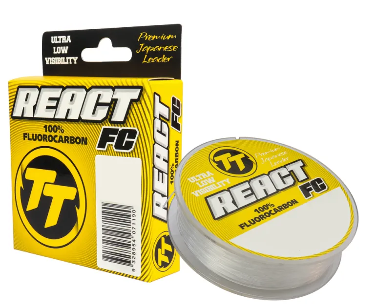 TT FISHING REACT FC DIAMOND FLUOROCARBON LINE 100m - 2lb