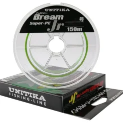 UNITIKA BREAM SUPER PE JR BRAID LINE 150m GREEN - 8lb - PE 0.6