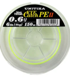 UNITIKA SILVER THREAD EYE CATCH II PE BRAID 150m - 3lb
