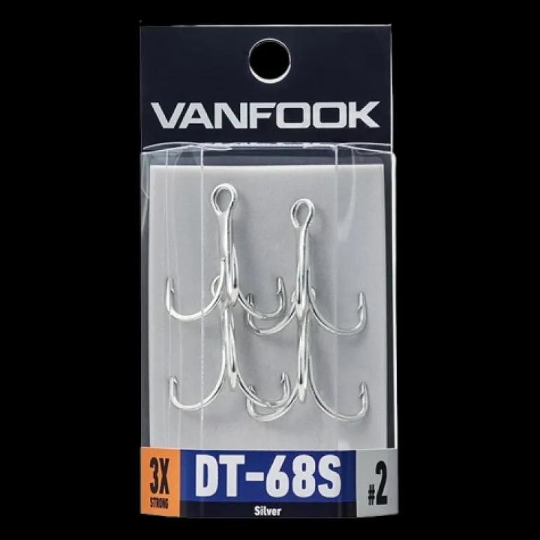 VANFOOK DT-68S 3X TREBLE HOOK - 6