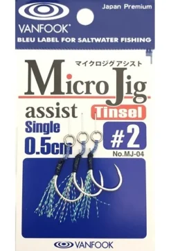 VANFOOK MICRO JIG ASSIST HOOKS SINGLE - MJ-04 - 3