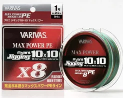 VARIVAS AVANI MAX POWER JIGGING 10x10 BRAID LINE 600m MULTI COLOUR - PE 2.0 - 33lb