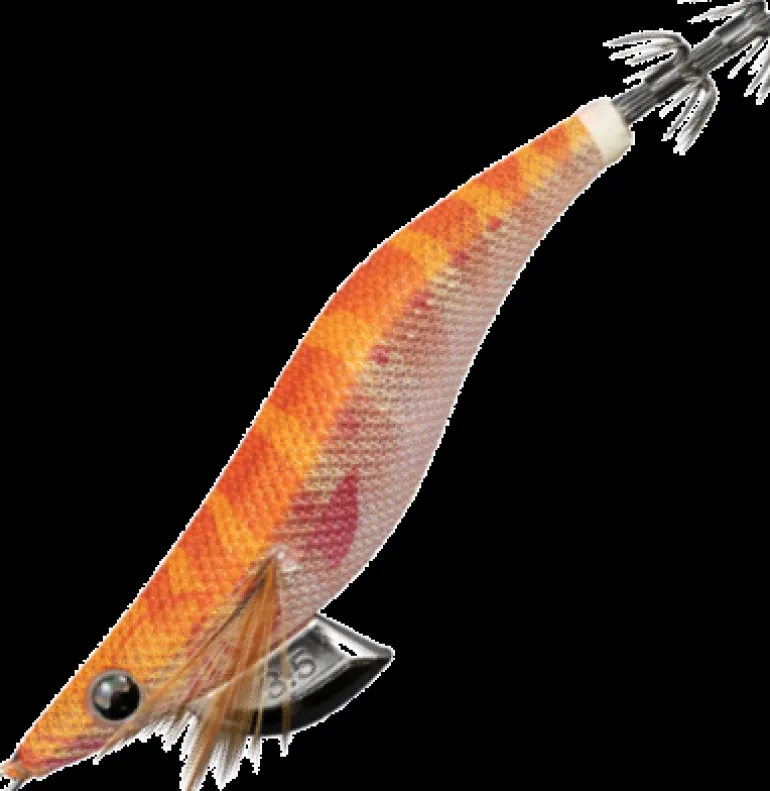 YAMASHITA EGI OH F SQUID JIG LURE 2.5 - F001 RO Glow / La-Me / Orange