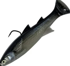 ZMAN MULLETRON LT RIGGED LURE 4.5 INCH - Glow Mullet