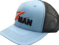 ZMAN PREMIUM TRUCKER CAP LIGHT BLUE/ CHARCOAL