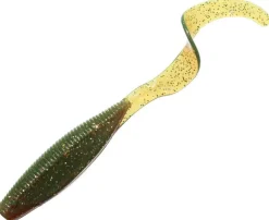 ZMAN STREAKZ CURLY TAILZ LURE 5 INCH - Midnight Oil - Qty 4