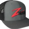 ZMAN TRUCKER CAP CHARCOAL/ BLACK