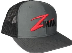 ZMAN TRUCKER CAP CHARCOAL/ BLACK